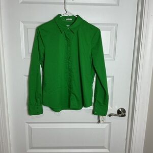 Liz Claiborne Green Top Medium